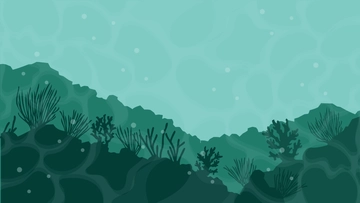 Free Coral And Teal Background Template to Edit Online