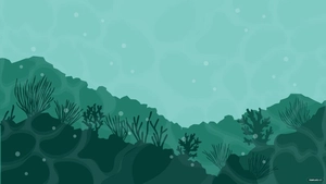 Coral And Teal Background