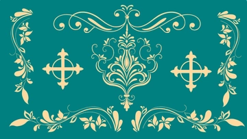 Free Elegant Teal Background Template to Edit Online