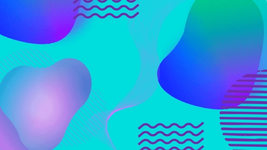 Purple Teal Background