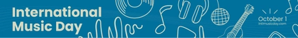 International Music Day Website Banner