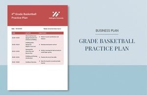 4th Grade Basketball Practice Plan