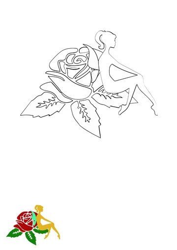 Free Flower Fairy Coloring Page Template to Edit Online