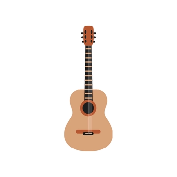 Free Guitar Clipart Template to Edit Online