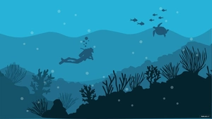 Under Water Background