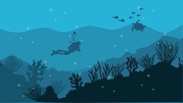 Free Under Water Background Template to Edit Online