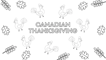 Free Canadian Thanksgiving Drawing Background Template to Edit Online Free Canadian Thanksgiving Drawing Background Template to Edit Online
