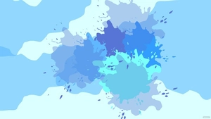 Blue Water Color Background