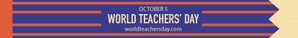 World Teachers’ Day Website Banner