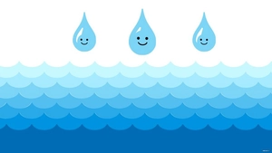 Cartoon Water Background