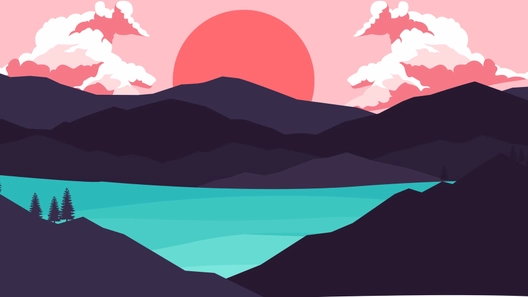 Lake Water Background