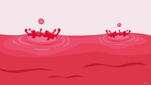 Red Water Background