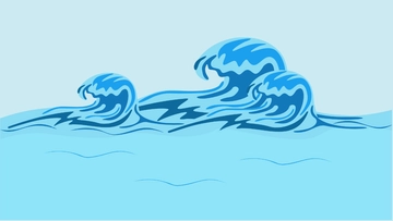 Free Water Wave Background Template to Edit Online