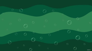 Green Water Background