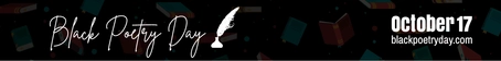 Black Poetry Day Website Banner