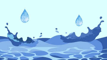 Free Animated Water Background Template to Edit Online