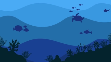 Free Dark Blue Water Background Template to Edit Online