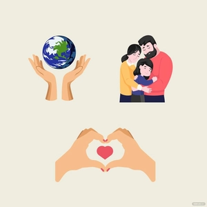 World Gratitude Day Clipart Vector