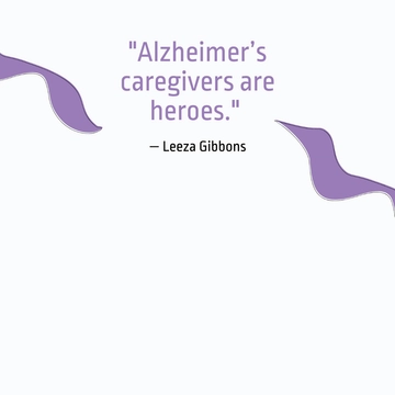 Free World Alzheimer???s Day Quote Vector Template to Edit Online