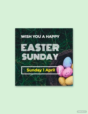Easter Sunday Google Plus Header Photo Template