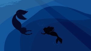 Mermaid Water Background