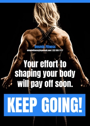 Workout Motivational Poster