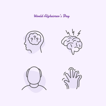 Free World Alzheimer???s Day Clipart Vector Template to Edit Online