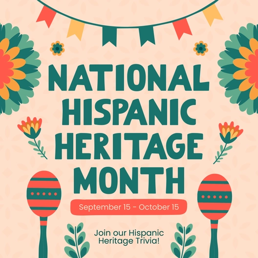 National Hispanic Heritage Month Instagram Post National Hispanic Heritage Month Instagram Post