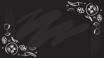 Free Chalkboard Food Background Template to Edit Online