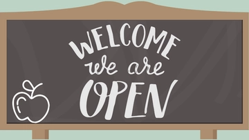 Free Chalkboard Sign Background Template to Edit Online