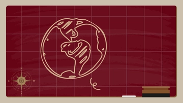 Free Red Chalkboard Background Template to Edit Online