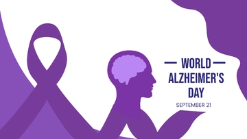Free High Resolution World Alzheimer???s Day Background Template to Edit Online
