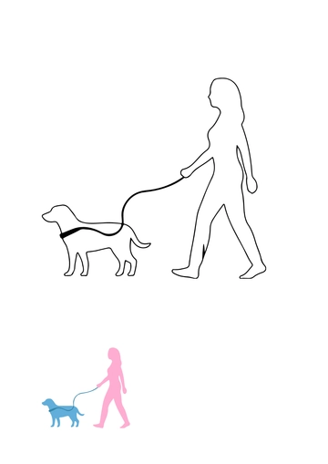 Free Dog Walking Coloring Page Template to Edit Online