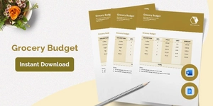Grocery Budget Template