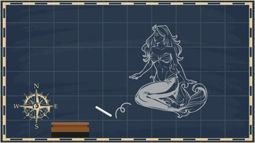 Free Navy Chalkboard Background Template to Edit Online