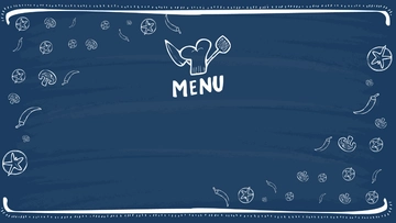 Free Blueish Chalkboard Background Template to Edit Online