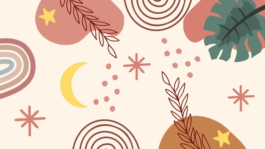 Boho Aesthetic Background