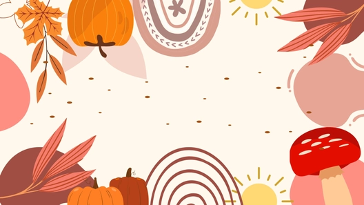 Boho Fall Background