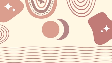 Free Simple Boho Background Template to Edit Online