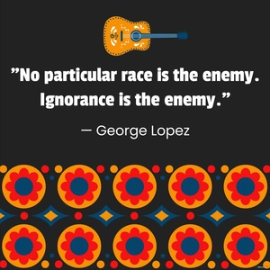 National Hispanic Heritage Month Quote Vector