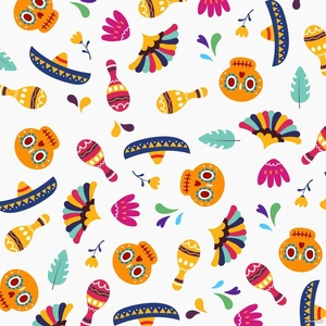 National Hispanic Heritage Month Clipart Vector