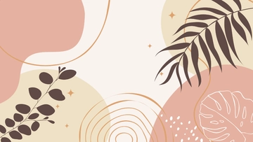 Free Boho Plant Background Template to Edit Online