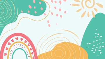 Free Boho Color Background Template to Edit Online