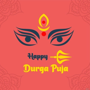 Happy Durga Puja Vector
