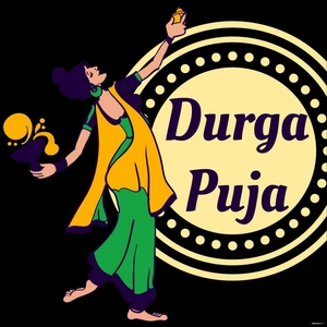 Durga Puja Celebration Vector