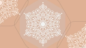 Boho Mandala Background