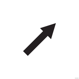 Simple Black Arrow Clipart
