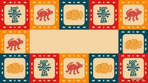 National Hispanic Heritage Month Vector Background