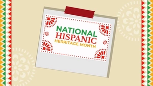 National Hispanic Heritage Month Photo Background