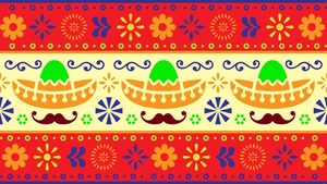 National Hispanic Heritage Month Design Background